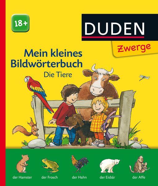 Cover von Duden Zwerge: Mein kleines Bildwörterbuch – Die Tiere