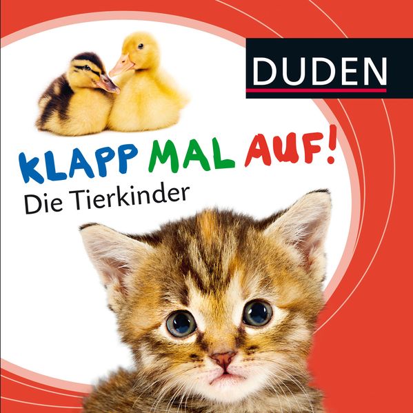 Cover von Duden: Klapp mal auf! Die Tierkinder