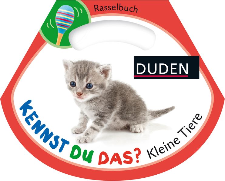 Cover von Duden: Kennst du das? Rasselbuch Kleine Tiere