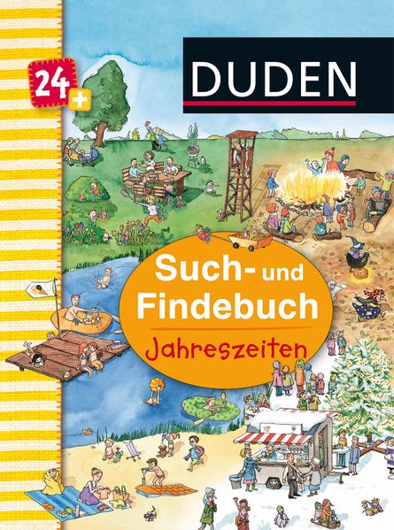 Cover von Duden 24+: Such- und Findebuch: Jahreszeiten