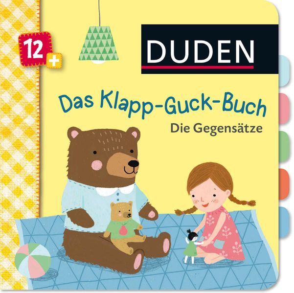 Cover von Duden 12+: Das Klapp-Guck-Buch: Die Gegensätze