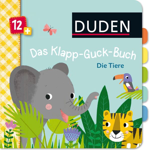 Cover von Duden 12+: Das Klapp-Guck-Buch: Die Tiere