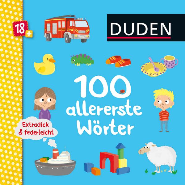 Cover von Duden 18+: 100 allererste Wörter
