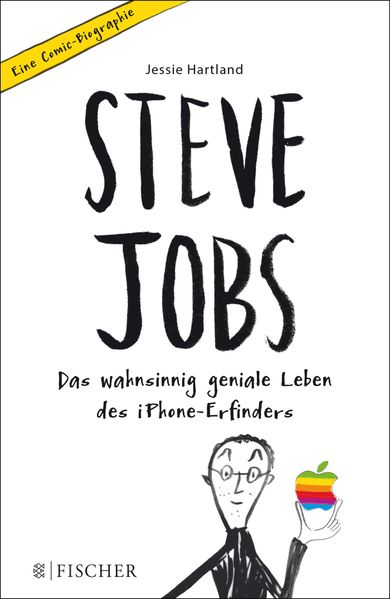 Cover von Steve Jobs – Das wahnsinnig geniale Leben des iPhone-Erfinders. Eine Comic-Biographie