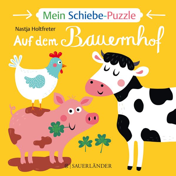 Cover von Mein Schiebe-Puzzle: Auf dem Bauernhof
