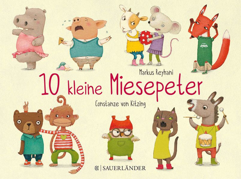 Cover von 10 kleine Miesepeter
