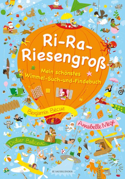Cover von RI-RA-RIESENGROSS – Mein schönstes Wimmel-Such-und-Findebuch
