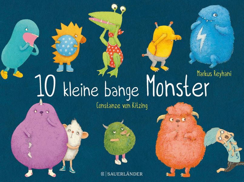 Cover von 10 kleine bange Monster