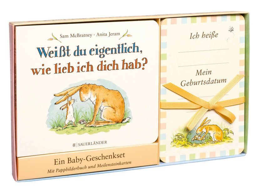 Cover von Weißt du eigentlich, wie lieb ich dich hab? Meilensteinkarten-Geschenkset