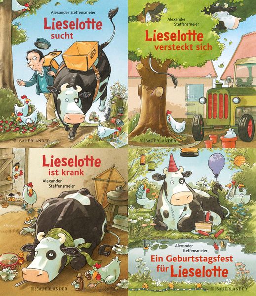 Cover von Lieselotte Minibroschur 4er-Set