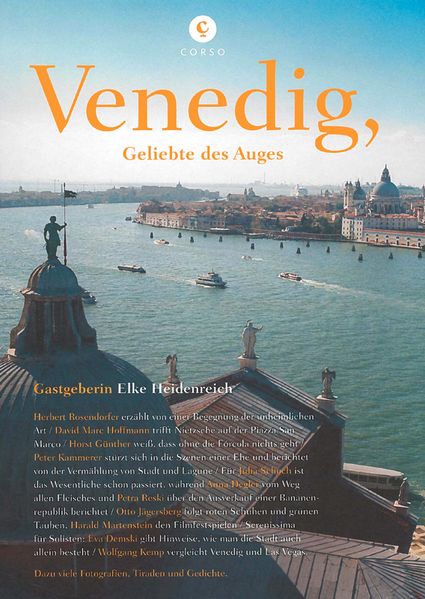 Cover von Corsofolio 8: Venedig, Geliebte des Auges
