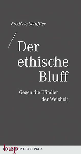 Cover von Der ethische Bluff