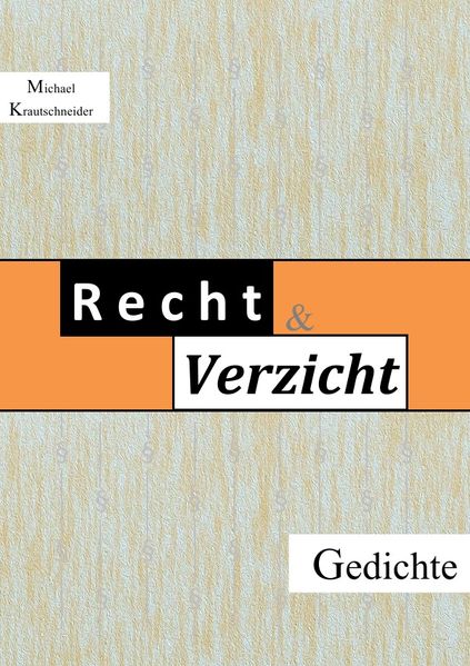 Cover von Recht & Verzicht