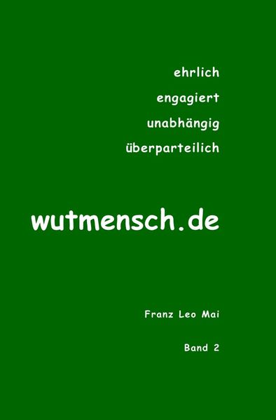 Cover von wutmensch.de