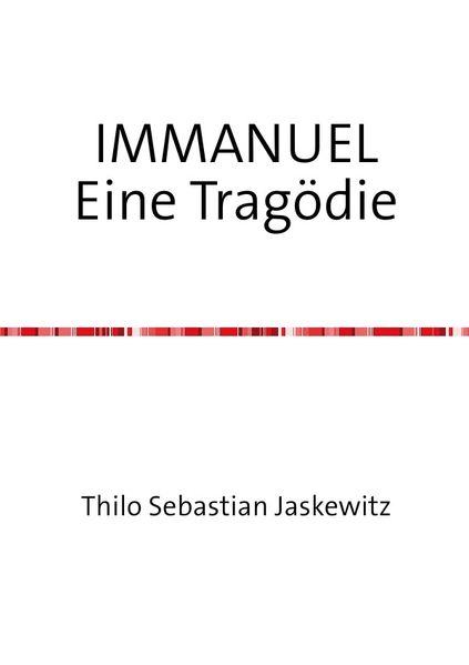 Cover von IMMANUEL Eine Tragödie