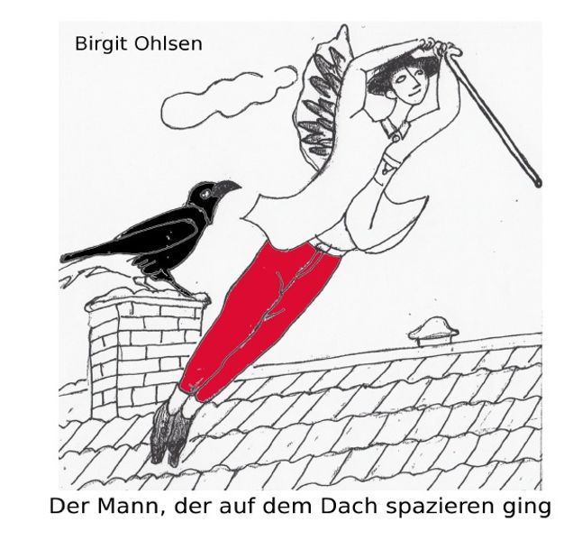 Cover von Der Mann, der auf dem Dach spazieren ging