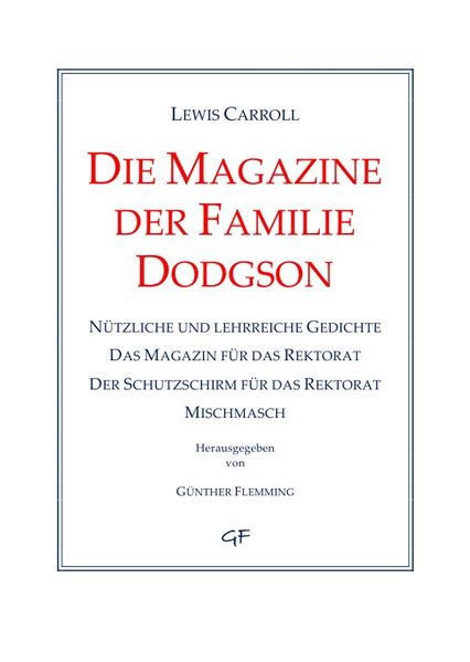 Cover von Die Magazine der Familie Dodgson