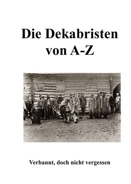 Cover von Dekabristenlexikon