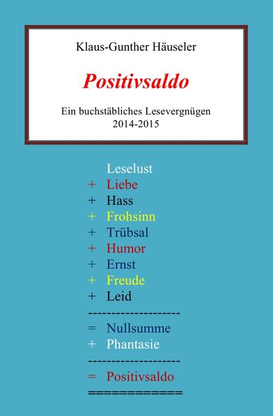 Cover von Positivsaldo