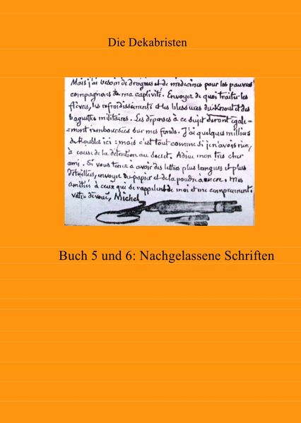Cover von Dokumente der Dekabristenbewegung / Die Dekabristen-Buch 5 und 6