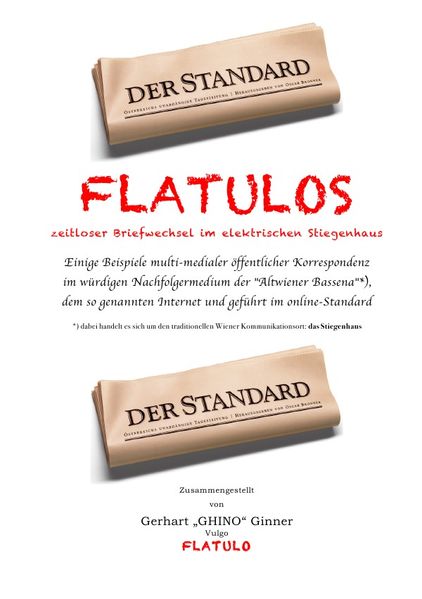 Cover von Flatulos zeitloser Briefwechsel im elektrischen Stiegenhaus