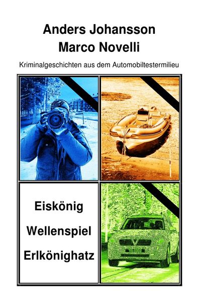 Cover von Kriminalgeschichten aus dem Automobiltestermilieu