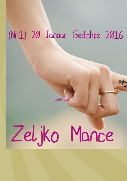Cover von (Nr.1) 20 Januar Gedichte 2016