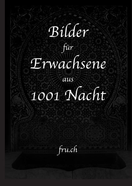 Cover von Bilder für Erwachsene aus 1001 Nacht