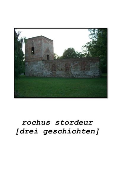 Cover von drei geschichten