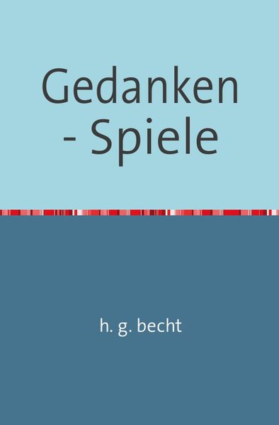 Cover von Gedanken – Spiele