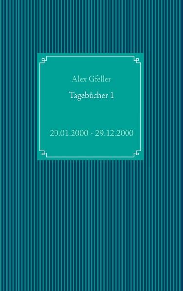 Cover von Tagebücher 1
