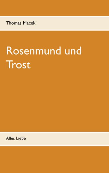 Cover von Rosenmund und Trost