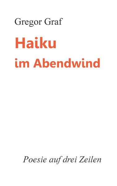 Cover von Haiku im Abendwind