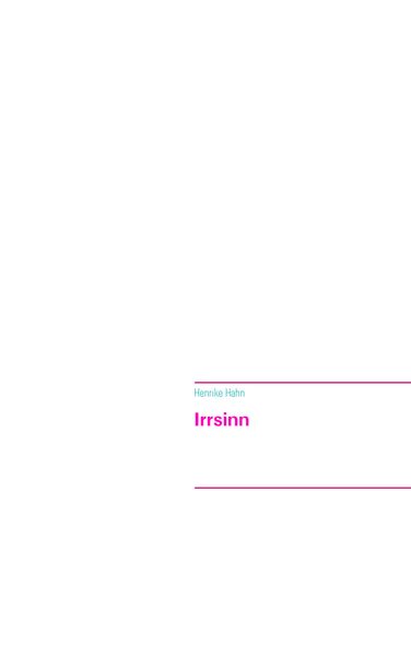 Cover von Irrsinn