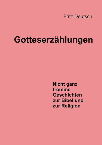 Cover von Gotteserzählungen