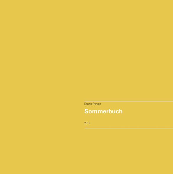 Cover von Sommerbuch