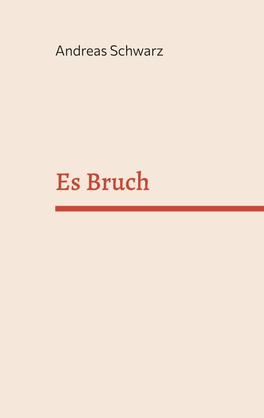 Cover von Es Bruch