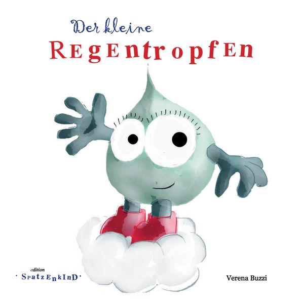 Cover von Der kleine Regentropfen – deutsch