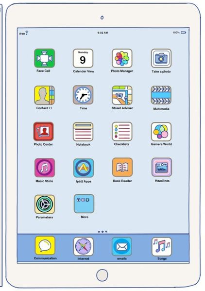 Cover von Ipätt Tablet Notebook – Das Notizbuch im Ipad Design