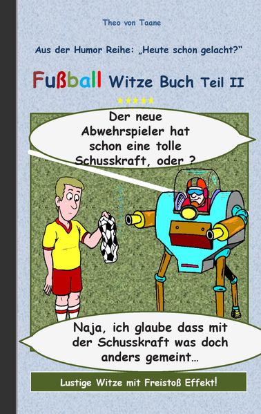 Cover von Fußball Witze Buch Teil II