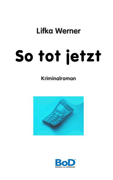 Cover von So tot jetzt