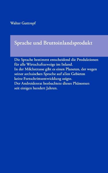 Cover von Sprache und Bruttoinlandsprodukt