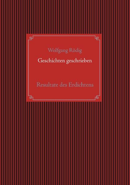 Cover von Geschichten geschrieben