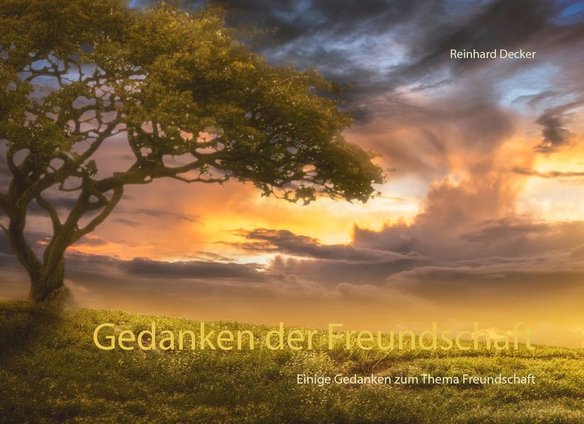 Cover von Gedanken der Freundschaft