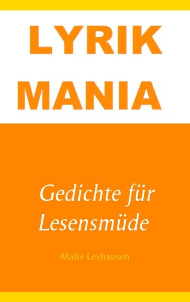 Cover von Lyrikmania