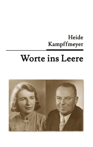 Cover von Worte ins Leere