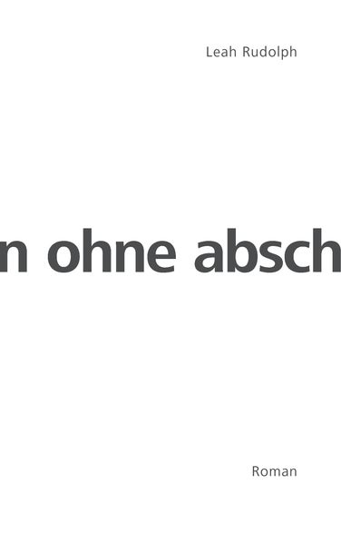 Cover von Ohne Abschied