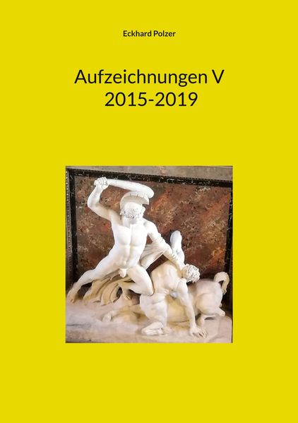 Cover von Aufzeichnungen V; 2015-2019