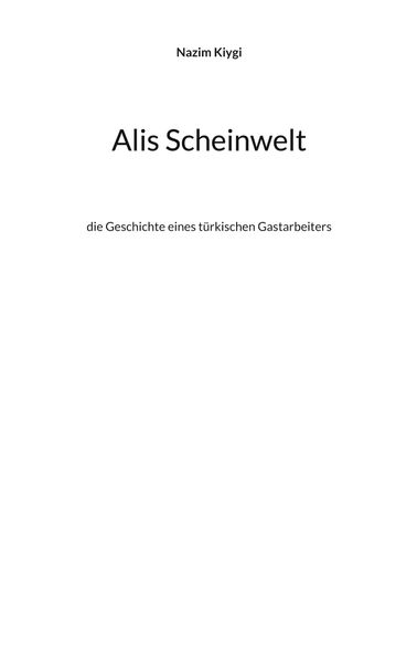 Cover von Alis Scheinwelt