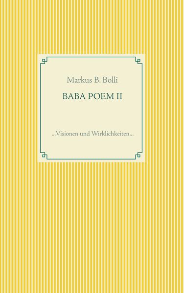 Cover von BABA POEM II